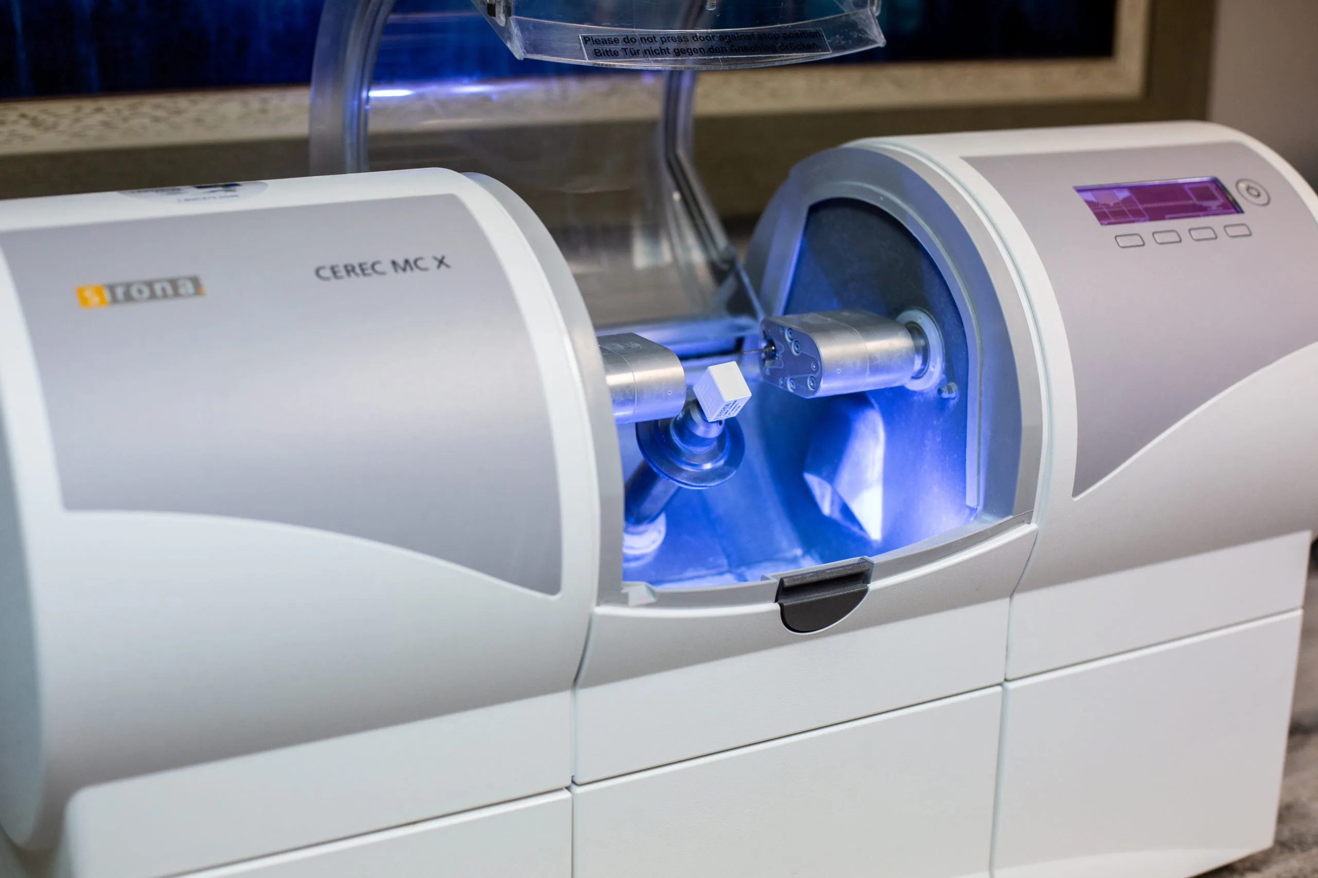 CEREC same-day crown machine