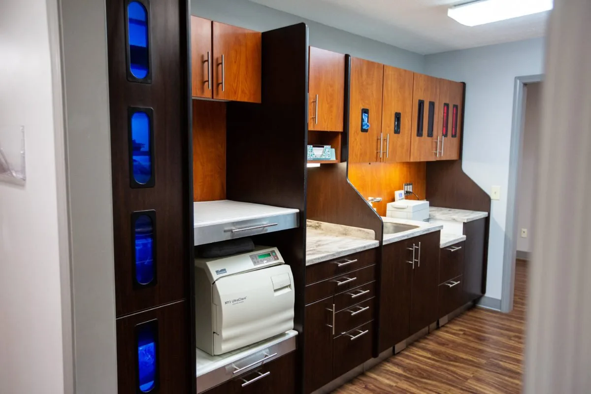 Sterilization and infection control area