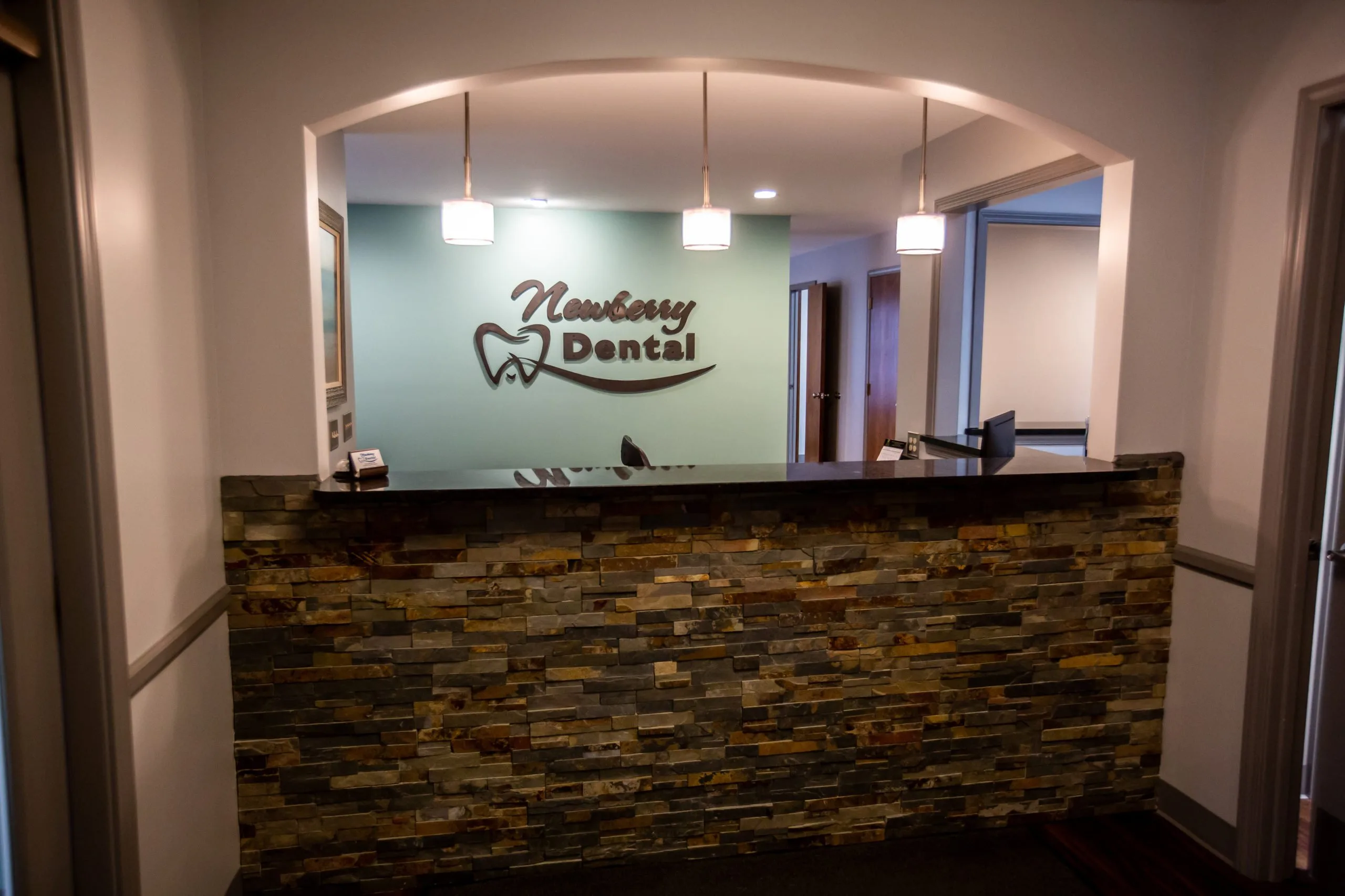 Reception desk